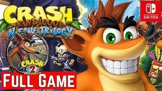 Crash Bandicoot 2 [Switch] (N. Sane Trilogy) - Gameplay Walkthrough Full Game - No Commentary