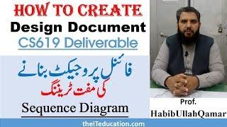 CS619 Final Project Creating sequence diagram for Design Document Deliverable