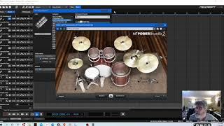 Mixcraft Pro Studio 9-Tutorial-Using Free VSTs-MT-PowerDrum2