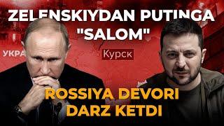 ZELENSKIYDAN PUTINGA “SALOM”. ROSSIYA DEVORI DARZ KETDI