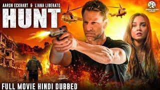 HUNT - Hollywood Movie Hindi Dubbed | Aaron Eckhart, Liana Liberato, Olga K. | Full Action Movies