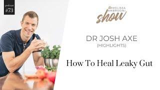 73: How To Heal Leaky Gut With Dr Josh Axe (HIGHLIGHTS)