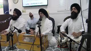 Bhai Harjinder Singh jiSriNgrWale Recitg Gurbni Kirtan at Gurd Gur Gyan Sagar Burtonsville MD 060323