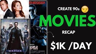 Make $30,000/Month With AI Generated Faceless Movies Recap Videos!