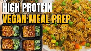 High Protein Low Calorie Vegan Meal Prep For Weight Loss (comfort food edition!)