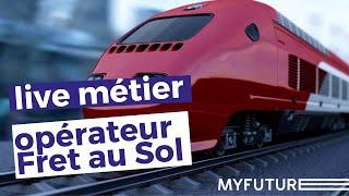  Explore le métier d'opérateur Fret au Sol chez CapTrain 