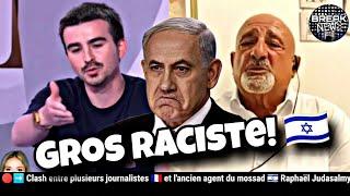 ️Gaza: Des journalistes  recadrent un ancien agent du Mossad 