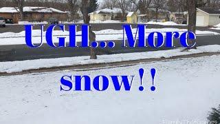 More SNOW! | Our Life Vlogged 22