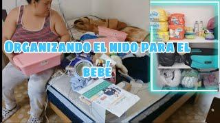 ORGANIZANDO EL NIDO del BEBÉ  | Me dió ANSIEDAD 