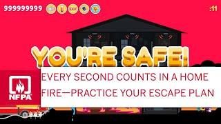 Every Second Counts in a Home Fire—Practice Your Escape Plan