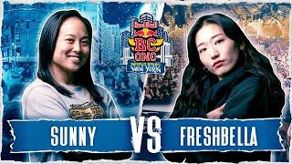 B-Girl Sunny vs. B-Girl Freshbella | Top 16 | Red Bull BC One World Final 2022 New York