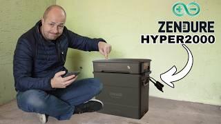 Zendure Hyper2000 - Das adaptive Balkonkraftwerk mit Speicher für den Winter