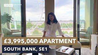 £3,995,000 Apartment with London Eye view to Buy: South Bank, SE1