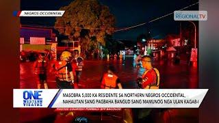 One Western Visayas: Masobra 5,000 ka residente sa Northern Negros Occidental nahalitan sang pagbaha