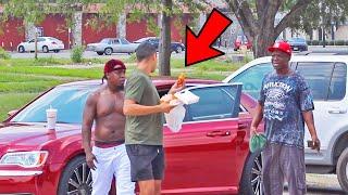 Eating Peoples Food prank!