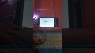 Arduino controlling Nextion page