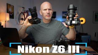 Nikon Z6 III Kamera im Test auf Deutsch