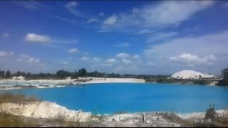 Pos Belitung : ini kolong yang disulap menjadi objek wisata Danau Biru