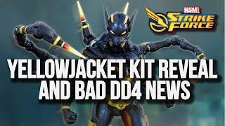 Yellowjacket Kit, Strike Time Info, & Bad DD4 News I Marvel Strike Force News