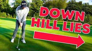 Mastering the Downhill Lie: Secrets for a Perfect Golf Shot