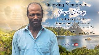 In Loving Memory of JOSEPH HENRY