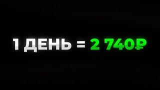 Стабильные 2.742 Рубля КАЖДЫЙ ДЕНЬ (Проверяю способ)