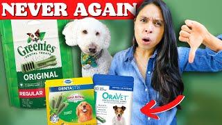 WORST Dental Treats?!  Why I tossed these, & what I use instead!