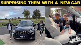 SURPRISING FAMILY WITH INDIAN BRAND CAR IN AUSTRALIA ||