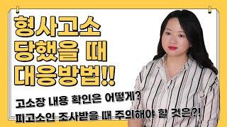 형사고소 당했을 때 대응방법! (고소장 내용확인은 어떻게? 피고소인 조사받을 때 주의해야 할 것은?)