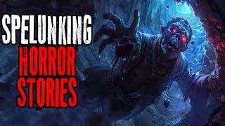 3 Spelunking Horror Stories | Black Screen For Sleep | Cave Diving Scary Stories | Rain Sounds