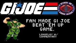 GI Joe: Attack on Cobra Island (OpenBOR) Longplay (With Commentary)