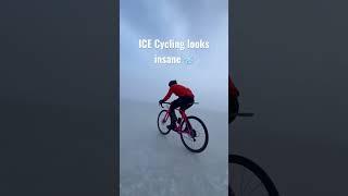 Ice Cycling looks amazing #bike #cycling #cyclingaddict #cyclinglife #biking #roadbike