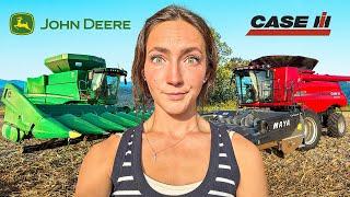 John Deere VS Case Combine