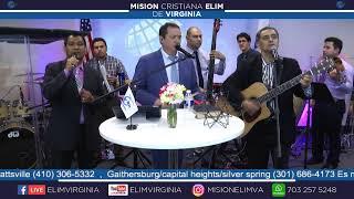 Pastor Santos Perdomo y Conjunto Los Hermanos Elim en una tarde de adoración familiar