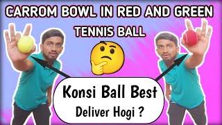 HOW TO BOWL CARROM BALL [ Grip + Release ] Spin Bowling Tips !