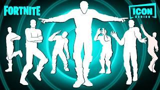 All Fortnite Icon Series Dances With The Best Music