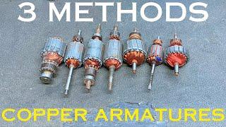 How to Scrap Copper Armatures Easily