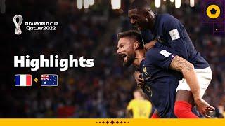 Giroud equals Henry's record | France v Australia highlights | FIFA World Cup Qatar 2022