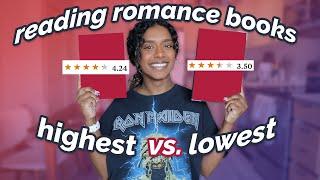 reading the highest & lowest rated romance books on my tbr | reading bride by ali hazelwood 