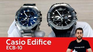 Напомнят о встрече, засекут время / Casio Edifice ECB-10