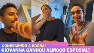 GIOVANNA CONHECE MÃE DE LUCAS PIZANE E GANHA ALMOÇO ESPECIAL!