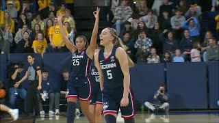  Paige Bueckers HALFCOURT BUZZER BEATER After Knee Injury Scare | #8 UConn Huskies vs Marquette