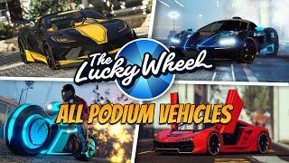 All Podium Vehicles in GTA Online Since The Lucky Wheel - The Diamond Casino & Resort Update