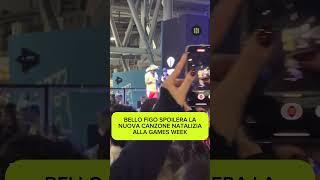 Bello figo spoilera la nuova canzone natalizia alla Games Week