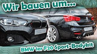 BMW 1er F20 Montageanleitung Sport Bodykit Umrüstung auf M Paket (DM Autoteile)