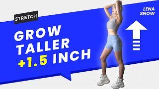 Best Stretches to GROW TALLER | 10 Min. Workout to Increase Height & Fix Hunchback at Home