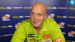 Exclusive: Michael van Gerwen disappointed with his early scare at World Darts Championship