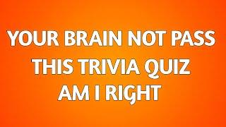 How Smart Are You? 20 Trivia Quiz Questions And Answers |