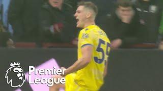 Justin Devenny makes it 2-1 for Crystal Palace against Aston Villa | Premier League | NBC Sports