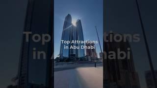 Top attractions in Abu Dhabi